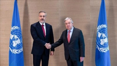 Bakan Fidan, BM Genel Sekreteri Guterres ile telefonda g&ouml;r&uuml;şt&uuml;
