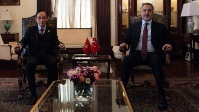 Bakan Fidan, Kambo&ccedil;ya Başbakanı Manet ve Vietnamlı mevkidaşı Trung ile Washington'da g&ouml;r&uuml;şt&uuml;