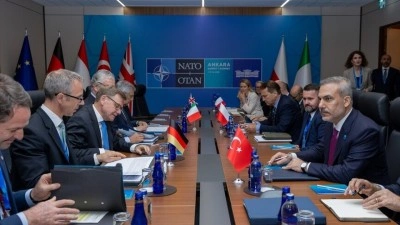 Bakan Fidan, NATO Ankara Zirvesi kapsamında kısıtlı katılımlı bir toplantıya iştirak etti