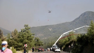 Bakan G&ouml;ktaş: Orman yangınlarından etkilenen illerimize 25 milyon lira tutarında kaynak aktardık