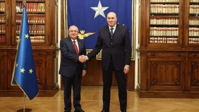 Bakan G&uuml;ler, İtalya Savunma Bakanı Crosetto ile bir araya geldi