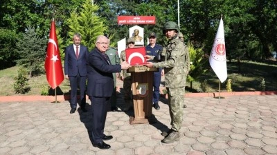 Bakan G&uuml;ler: Milletimizin huzuru i&ccedil;in &ccedil;alışmalarımızı aynı azim ve kararlılıkla s&uuml;rd&uuml;rmeye devam edecek
