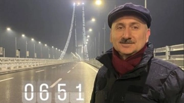 Bakan Karaismailoğlu gün doğumunu 1915 Çanakkale Köprüsü'nde karşıladı