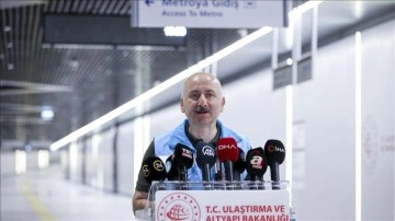 Bakan Karaismailoğlu: Pendik-Sabiha Gökçen Havalimanı metro hattı 2 Ekim'de hizmete açılıyor