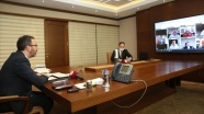 Bakan Kasapoğlu, TFF Başkanı Özdemir ve alt liglerin kulüp başkanlarıyla görüştü
