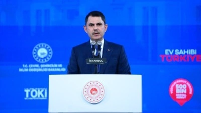 Bakan Kurum: 500 bin sosyal konut, bu &ccedil;ağın kararan vicdanına bir meydan okumadır