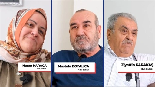 Bakan Kurum, sosyal konut projeleriyle evlerine yerleşen vatandaşların görüntülerini paylaştı