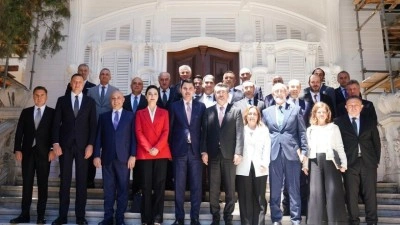 Bakan Kurum, T&uuml;rkiye Bankalar Birliği Y&ouml;netim Kurulu &uuml;yeleriyle bir araya geldi