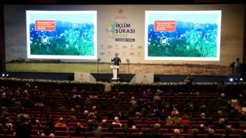 Bakan Kurum, Türkiye'nin ilk İklim Şurası'nda konuştu: Önümüzdeki 100 yılı şekillendiriyor