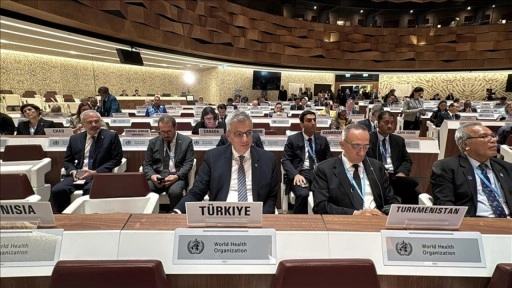 Bakan Memişoğlu, Dünya Sağlık Asamblesi'nin 78'inci toplantısına katıldı