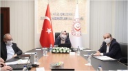 Bakan Selçuk, TÜRMOB ve TOBB Başkanlarıyla 'kısa çalışma ödeneği'ni görüştü