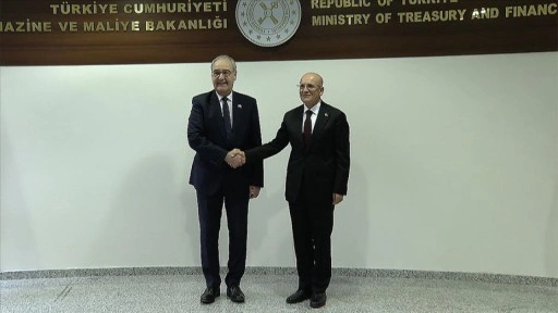 Bakan Şimşek, İsviçre Konfederasyonu Başkan Yardımcısı Parmelin ile bir araya geldi