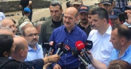 Bakan Süleyman Soylu: 'Selde hayatını kaybedenlerin sayısı 4'e yükseldi'