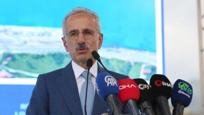 Bakan Uraloğlu: İyidere Lojistik Liman Projesi'nde y&uuml;zde 82 fiziki ger&ccedil;ekleşme seviyesine ulaşt
