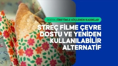 Bal mumundan geliştirdiği &uuml;r&uuml;nle plastik stre&ccedil; filme alternatif sunuyor