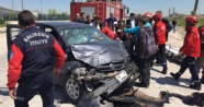Balıkesir'de trafik kazası: 3 yaralı