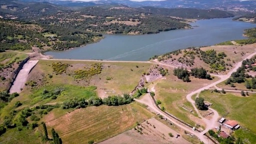 Balıkesir Savaştepe Sarıbeyler Barajı Sulaması Yenileme İnşaatı'nda &ccedil;alışmalar başladı