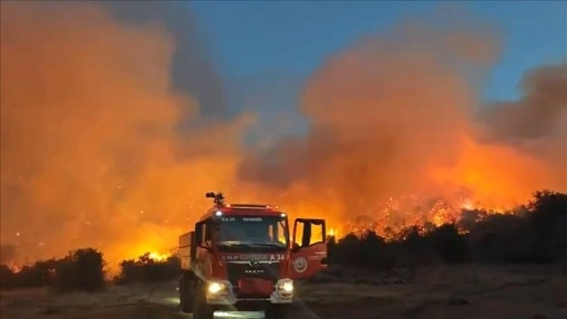 Balıkesir ve Antalya'da çıkan orman yangınlarına müdahale ediliyor