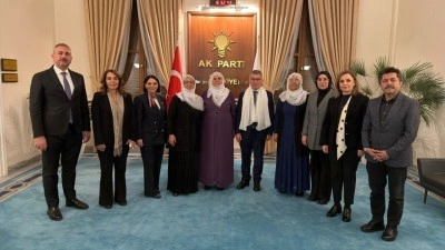 "Barış Anneleri", AK Parti TBMM Grubu'nu ziyaret etti