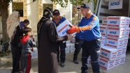Barış Pınarı Harekatı bölgesinde yapılan yardımlar
