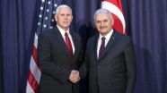Başbakan Yıldırım, ABD Başkan Yardımcısı Pence ile görüştü
