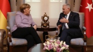 Başbakan Yıldırım Almanya Başbakanı Merkel ile görüştü