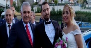Başbakan Yıldırım&#039;dan düğün konvoyu sürprizi