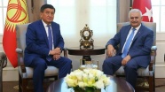 Başbakan Yıldırım, Kırgızistan Başbakanı Ceenbekov'u kabul etti