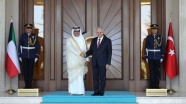 Başbakan Yıldırım, Kuveyt Başbakanını resmi törenle karşıladı