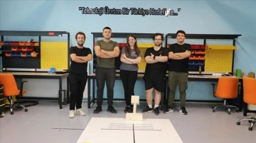 Basket atan robotla TEKNOFEST'te derece yapan Edirneli öğrenciler yeni projeler hedefliyor