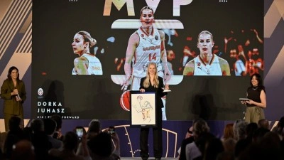 Basketbol Kadınlar Avrupa Ligi'nin en değerli oyuncusu Galatasaraylı Dorka Juhasz se&ccedil;ildi