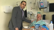 Başkonsolos Ergin'den yangında yaralanan Türk aileye ziyaret