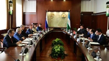 Başkurdistan Lideri Habirov Türkiye Büyükelçisi Bilgiç ile görüştü