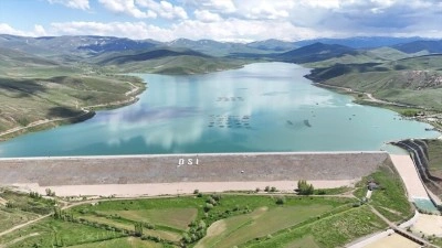 Bayburt'taki Demir&ouml;z&uuml; Barajı'nda doluluk y&uuml;zde 100'e ulaştı