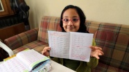 Bedensel engelli Fatma evde eğitimle okuryazar oldu
