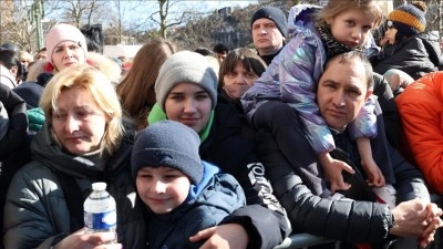 Bel&ccedil;ika, 2022'den bu yana 100 binden fazla Ukraynalıya ge&ccedil;ici koruma sağladı