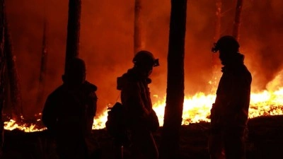 Bel&ccedil;ika'da kayıtlara ge&ccedil;en en b&uuml;y&uuml;k orman yangını yaşanıyor
