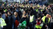 Belçika&#039;da sarı yelekliler gösteri düzenledi