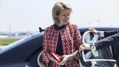 Bel&ccedil;ika Krali&ccedil;esi Mathilde başkanlığındaki heyet İstanbul'a geldi