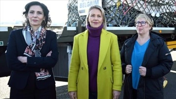 Belçika'nın üç kadın bakanından Gazzeli hemcinslerine "yanınızdayız" mesajı