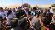 Belediye başkanlarından Suriyeli sığınmacılara ziyaret