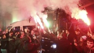 Beşiktaş'a Ankara'da coşkulu karşılama