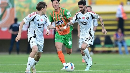 Beşiktaş, Alanya deplasmanından 1 puanla dönüyor
