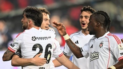 Beşiktaş deplasmanda Gaziantep FK'yi mağlup etti