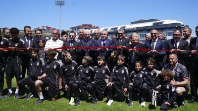 Beşiktaş Futbol Akademisi Sancaktepe Belediyesi 15 Temmuz Tesisleri'nin a&ccedil;ılış t&ouml;reni yapıldı