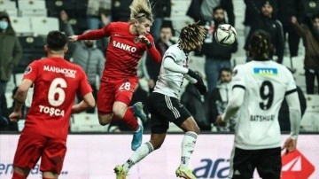 Beşiktaş sahasında Gaziantep FK'yı 1-0 mağlup etti