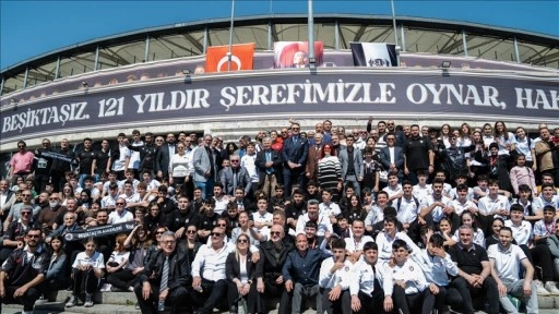 Beşiktaş'ta bayramlaşma töreni yapıldı