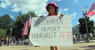 Beyaz Saray önünde FETÖ protestosu