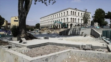 Beyazıt Meydanı çevre düzenlemesinin 3 yıldır tamamlanmaması tepki çekiyor