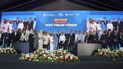 Beykoz'da 1071 hak sahibi tapusuna kavuştu